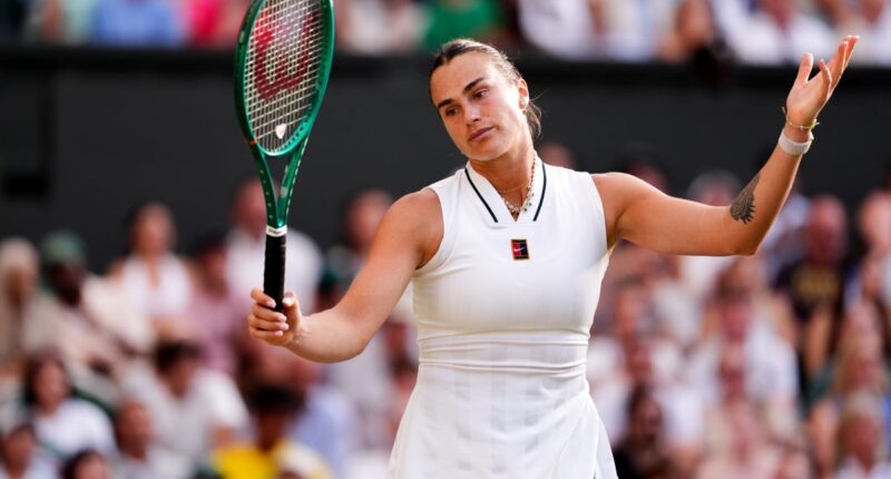 Aryna Sabalenka booed by Wimbledon crowd after