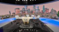The BBC are controversially presenting their World Cup coverage from their Salford base until the semi-finals