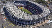 The iconic Azteca, where England will face Mexico 2,240metres above sea level