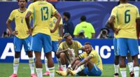 Neymar's international career came to an end when Brazil were knocked out of the World Cup