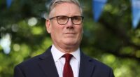 UK Prime Minister Keir Starmer, pictured during a Monday event, received the MI6 report relating the White House to a book on the Salem Witch Trials