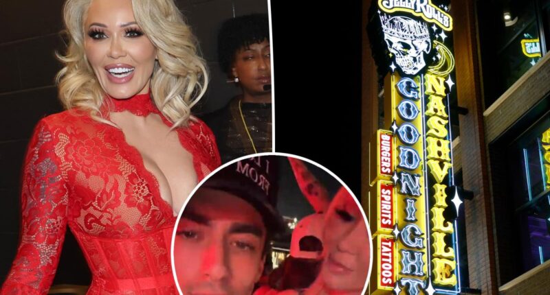 Bunnie Xo, 46, spotted making out with 24-year-old reality star at estranged husband Jelly Roll's bar