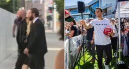 Charlie Kirk hearing will be shown three horrific new images of conservative star's murder, judge says, as Erika Kirk is seen being rushed into Utah hearing by bodyguards: Live updates