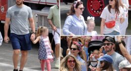 Chris Pratt, wife Katherine Schwarzenegger have family outing after actor's ex Anna Faris' rare divorce revelation
