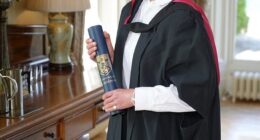 Congratulations, Lady Louise Windsor! Sophie and Prince Edward proudly pose with daughter, 22, in new official portraits after she graduated from St Andrews in front of rumoured boyfriend Felix Robert da Silva-Clamp