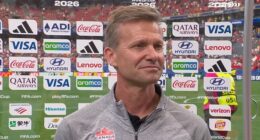 Canada head coach Jesse Marsch has come under fire for his defiant post-match speech