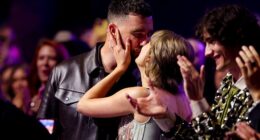 Taylor Swift and Travis Kelce tied the knot in front of more than one thousand guests at Madison Square Garden in New York, Friday July 3
