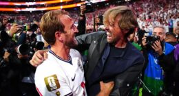 Peter Crouch has joked his celebratory embrace with Harry Kane felt like a ' Salt Bae' moment