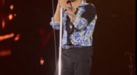 Harry Styles paid an emotional tribute to One Direction as he brought his record-breaking 12-night Wembley Stadium residency to a close on Saturday