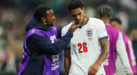 England Down to 10 Men vs. Mexico