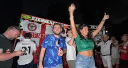 England fans have descended on Mexico City ahead of the Three Lions' game at the historic Azteca Stadium