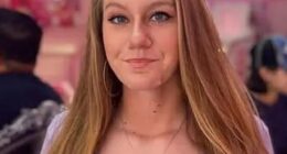 Female PBS engineer and retired Marine Ivy Unruh, 25, has been shot dead in broad daylight outside her home by her estranged husband, according to Wichita Police in Kansas