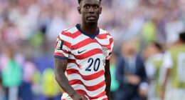 FIFA have suspended the one-game ban handed to USA striker Folarin Balogun