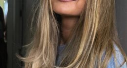 Gigi Hadid, 31, got a fresh new look before Taylor Swift and Travis Kelce's whirlwind wedding celebration weekend kicked off, debuting new 'heart-shaped hair' for the occasion