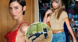 Gracie Abrams posts Joe Alwyn photo alongside her Taylor Swift wedding look