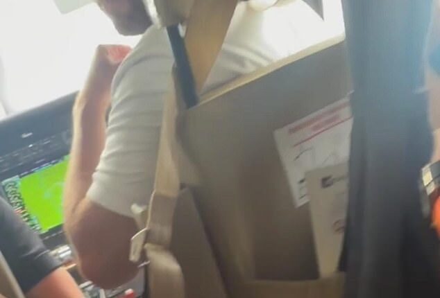 Harrowing footage from INSIDE plane shows terror-stricken passengers plunge into NYC river after Hamptons trip: Screams of 'mayday' as they brace during crash
