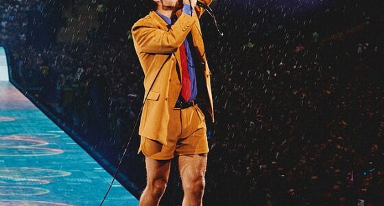 Harry Styles fans spotted a sweet tribute to ex Taylor Swift as he performed his final Wembley gig on Friday, the same day Taylor married Travis Kelce in New York
