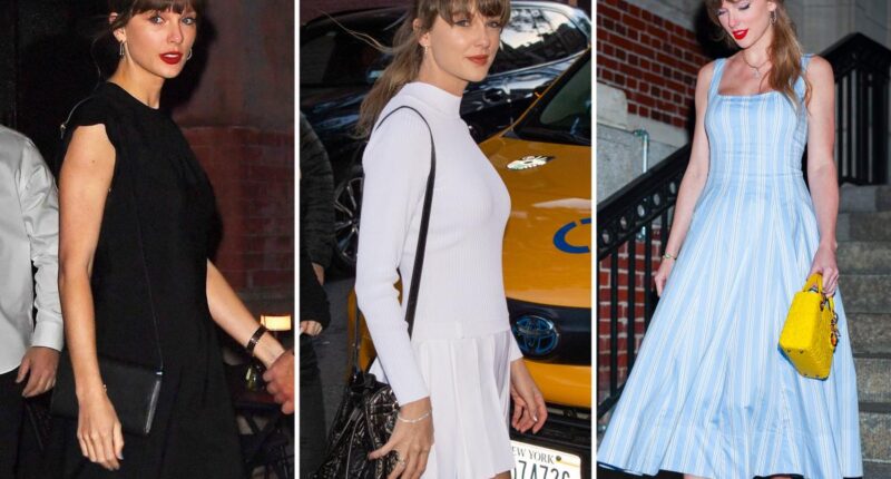 How Taylor Swift teased her Christian Dior Haute Couture wedding dress before marrying Travis Kelce