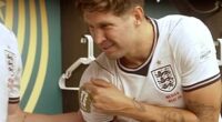John Stones winced as he pointed to his shoulder