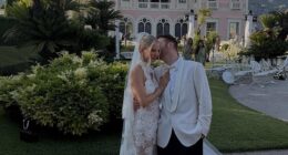 German fashion influencer Leonie Hanne has tied the knot with her longtime partner Alexander Galievsky in one of the most lavish weddings of the year