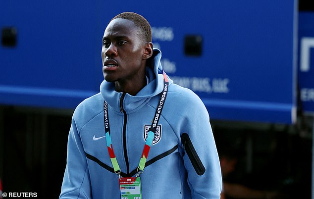 Jamie Carragher has blasted Thomas Tuchel over his 'bizarre' decision to call up Trevoh Chalobah (above), insisting it has left England short at right-back at the World Cup