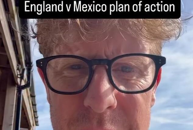 Josh Widdicombe has revealed he's planning to turn his sofa into a makeshift bed, as the nation plans to pull the ultimate all-nighter for England's World Cup clash with Mexico