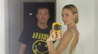 Lara Worthington and her husband Sam Worthington are well known for keeping their love life, and their family, very private. But the Australian model revealed this week that her husband's tendency to shun the spotlight is a major reason that she adores him. Both pictured