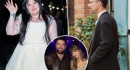 Lena Dunham, Jack Antonoff risk run-in at Taylor Swift wedding festivities