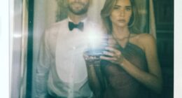 Liam Hemsworth and his fiancée Gabriella Brooks made a stylish appearance at Taylor Swift and Travis Kelce's lavish wedding over the weekend