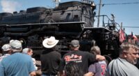 Over 100 vintage train fans fall ill seeing locomotive roll through their Pennsylvania town