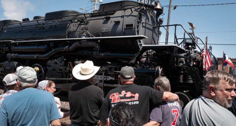 Over 100 vintage train fans fall ill seeing locomotive roll through their Pennsylvania town