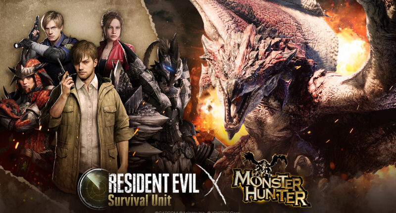 Resident Evil Survival Unit Teams Up with Monster Hunter