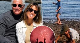 Richard Gere returns to US for Fourth of July after moving family to Spain