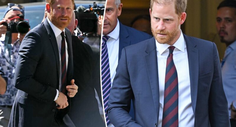 Shocked Prince Harry rages over 'whitewashed' court decision in UK tabloid trial