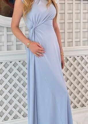 Tiffany Trump made the unusual choice to wear $900 dress by British designer Victoria Beckham to celebrate America 250