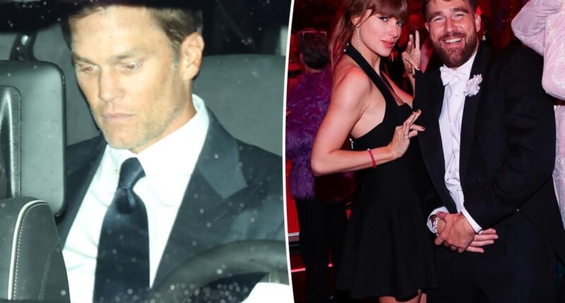 Tom Brady sneaks out of Taylor Swift, Travis Kelce's wedding reception early