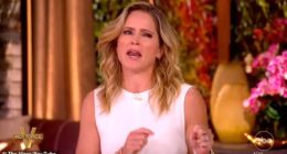 Sara Haines, 48, called a New York Congressional candidate endorsed by the city's mayor an 'antisemite' because of her presence at a pro-Palestine event on October 8, 2023, on June 24's episode of The View
